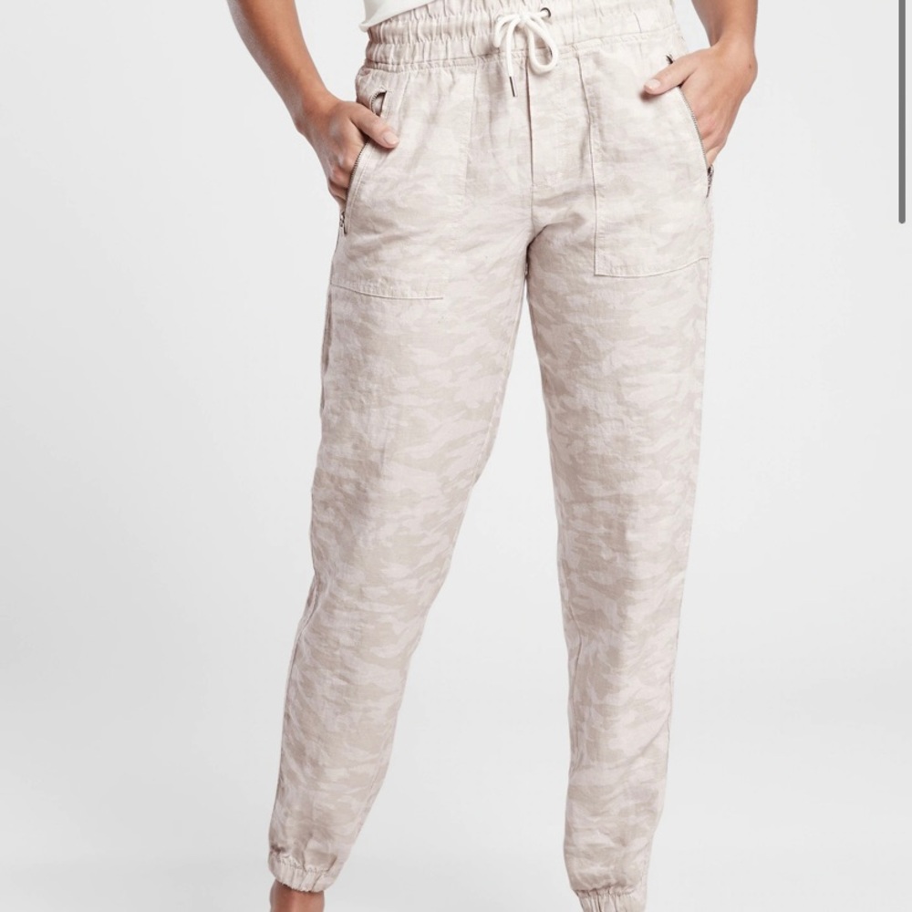 Athleta Linen Jogger, Size 2
